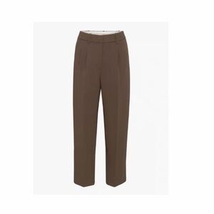 Aritzia Carrot Pants Size 4 Tall Rich Mocha Brown - Like New